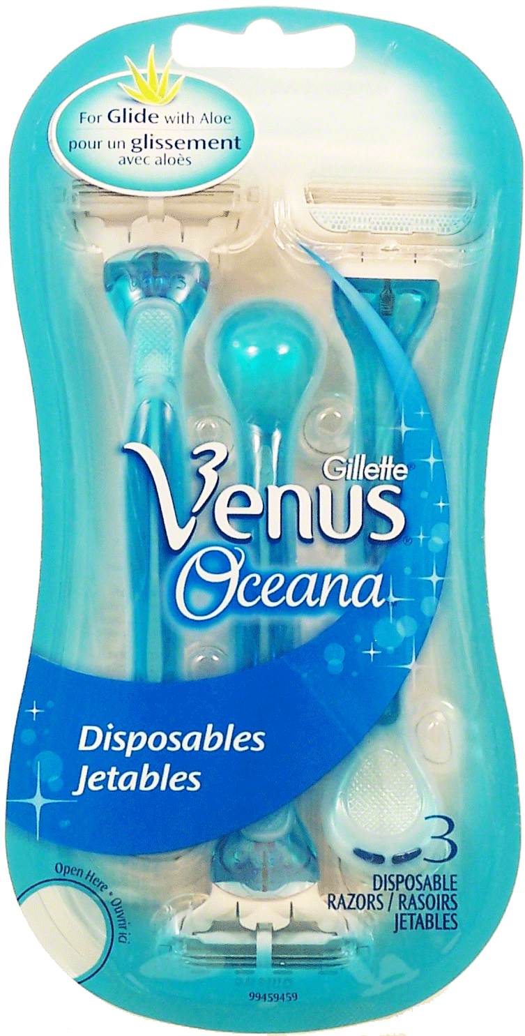 Gillette Venus Oceana; disposable razors Full-Size Picture
